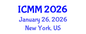 International Conference on Microeconomics and Macroeconomics (ICMM) January 26, 2026 - New York, United States International Conference on Microeconomics and Macroeconomics (ICMM) January 26, 2026 - New York, United States