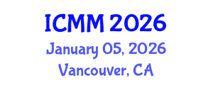 International Conference on Microeconomics and Macroeconomics (ICMM) January 05, 2026 - Vancouver, Canada International Conference on Microeconomics and Macroeconomics (ICMM) January 05, 2026 - Vancouver, Canada