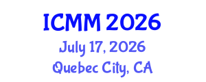 International Conference on Microeconomics and Macroeconomics (ICMM) July 17, 2026 - Quebec City, Canada International Conference on Microeconomics and Macroeconomics (ICMM) July 17, 2026 - Quebec City, Canada