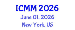 International Conference on Microeconomics and Macroeconomics (ICMM) June 01, 2026 - New York, United States International Conference on Microeconomics and Macroeconomics (ICMM) June 01, 2026 - New York, United States