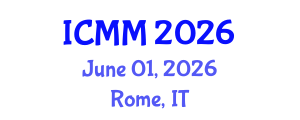 International Conference on Microeconomics and Macroeconomics (ICMM) June 01, 2026 - Rome, Italy International Conference on Microeconomics and Macroeconomics (ICMM) June 01, 2026 - Rome, Italy