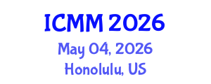 International Conference on Microeconomics and Macroeconomics (ICMM) May 04, 2026 - Honolulu, United States International Conference on Microeconomics and Macroeconomics (ICMM) May 04, 2026 - Honolulu, United States