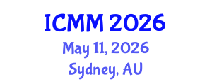 International Conference on Microeconomics and Macroeconomics (ICMM) May 11, 2026 - Sydney, Australia International Conference on Microeconomics and Macroeconomics (ICMM) May 11, 2026 - Sydney, Australia