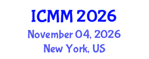 International Conference on Microeconomics and Macroeconomics (ICMM) November 04, 2026 - New York, United States International Conference on Microeconomics and Macroeconomics (ICMM) November 04, 2026 - New York, United States