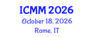 International Conference on Microeconomics and Macroeconomics (ICMM) October 18, 2026 - Rome, Italy International Conference on Microeconomics and Macroeconomics (ICMM) October 18, 2026 - Rome, Italy
