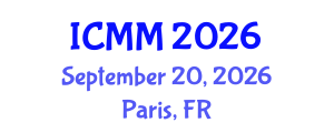 International Conference on Microeconomics and Macroeconomics (ICMM) September 20, 2026 - Paris, France International Conference on Microeconomics and Macroeconomics (ICMM) September 20, 2026 - Paris, France