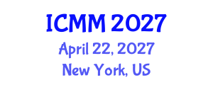 International Conference on Microeconomics and Macroeconomics (ICMM) April 22, 2027 - New York, United States International Conference on Microeconomics and Macroeconomics (ICMM) April 22, 2027 - New York, United States