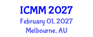 International Conference on Microeconomics and Macroeconomics (ICMM) February 01, 2027 - Melbourne, Australia International Conference on Microeconomics and Macroeconomics (ICMM) February 01, 2027 - Melbourne, Australia