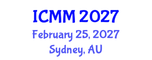 International Conference on Microeconomics and Macroeconomics (ICMM) February 25, 2027 - Sydney, Australia