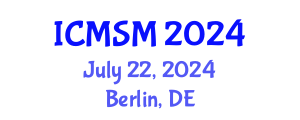 International Conference on Microelectronics and Semiconductor Manufacturing (ICMSM) July 22, 2024 - Berlin, Germany