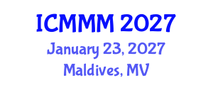 International Conference on Microelectronics, Microprocessors and Microsystems (ICMMM) January 23, 2027 - Maldives, Maldives International Conference on Microelectronics, Microprocessors and Microsystems (ICMMM) January 23, 2027 - Maldives, Maldives