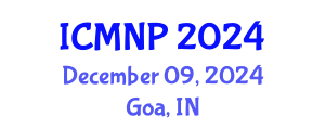 International Conference on Microelectronics, Nanoelectronics and Photonics (ICMNP) December 09, 2024 - Goa, India