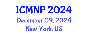 International Conference on Microelectronics, Nanoelectronics and Photonics (ICMNP) December 09, 2024 - New York, United States