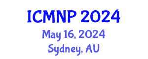 International Conference on Microelectronics, Nanoelectronics and Photonics (ICMNP) May 16, 2024 - Sydney, Australia