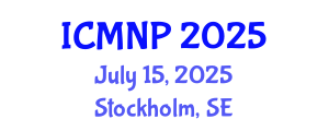 International Conference on Microelectronics, Nanoelectronics and Photonics (ICMNP) July 15, 2025 - Stockholm, Sweden