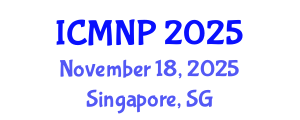 International Conference on Microelectronics, Nanoelectronics and Photonics (ICMNP) November 18, 2025 - Singapore, Singapore