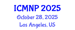 International Conference on Microelectronics, Nanoelectronics and Photonics (ICMNP) October 28, 2025 - Los Angeles, United States