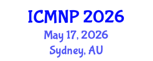 International Conference on Microelectronics, Nanoelectronics and Photonics (ICMNP) May 17, 2026 - Sydney, Australia