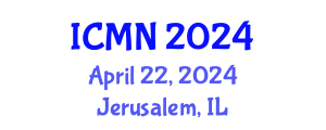 International Conference on Microfluidics and Nanofluidics (ICMN) April 22, 2024 - Jerusalem, Israel