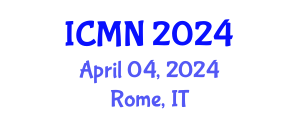 International Conference on Microfluidics and Nanofluidics (ICMN) April 04, 2024 - Rome, Italy
