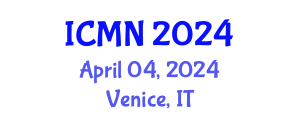 International Conference on Microfluidics and Nanofluidics (ICMN) April 04, 2024 - Venice, Italy