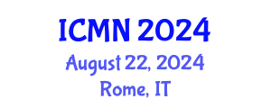 International Conference on Microfluidics and Nanofluidics (ICMN) August 22, 2024 - Rome, Italy