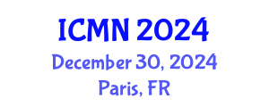 International Conference on Microfluidics and Nanofluidics (ICMN) December 30, 2024 - Paris, France