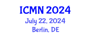 International Conference on Microfluidics and Nanofluidics (ICMN) July 22, 2024 - Berlin, Germany