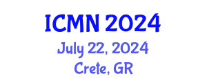 International Conference on Microfluidics and Nanofluidics (ICMN) July 22, 2024 - Crete, Greece