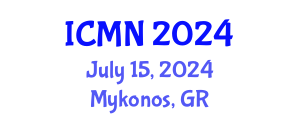 International Conference on Microfluidics and Nanofluidics (ICMN) July 15, 2024 - Mykonos, Greece