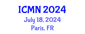 International Conference on Microfluidics and Nanofluidics (ICMN) July 18, 2024 - Paris, France
