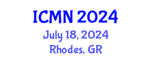 International Conference on Microfluidics and Nanofluidics (ICMN) July 18, 2024 - Rhodes, Greece