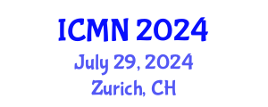 International Conference on Microfluidics and Nanofluidics (ICMN) July 29, 2024 - Zurich, Switzerland