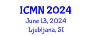 International Conference on Microfluidics and Nanofluidics (ICMN) June 13, 2024 - Ljubljana, Slovenia