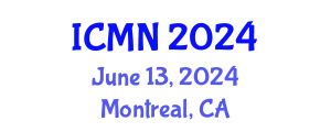 International Conference on Microfluidics and Nanofluidics (ICMN) June 13, 2024 - Montreal, Canada