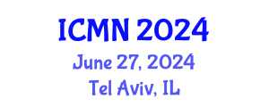 International Conference on Microfluidics and Nanofluidics (ICMN) June 27, 2024 - Tel Aviv, Israel