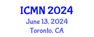 International Conference on Microfluidics and Nanofluidics (ICMN) June 13, 2024 - Toronto, Canada