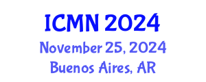 International Conference on Microfluidics and Nanofluidics (ICMN) November 25, 2024 - Buenos Aires, Argentina