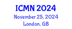 International Conference on Microfluidics and Nanofluidics (ICMN) November 25, 2024 - London, United Kingdom