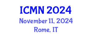 International Conference on Microfluidics and Nanofluidics (ICMN) November 11, 2024 - Rome, Italy