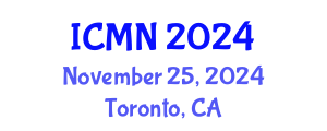 International Conference on Microfluidics and Nanofluidics (ICMN) November 25, 2024 - Toronto, Canada