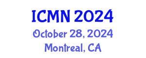International Conference on Microfluidics and Nanofluidics (ICMN) October 28, 2024 - Montreal, Canada