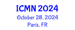 International Conference on Microfluidics and Nanofluidics (ICMN) October 28, 2024 - Paris, France