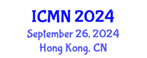 International Conference on Microfluidics and Nanofluidics (ICMN) September 26, 2024 - Hong Kong, China