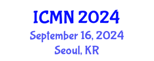 International Conference on Microfluidics and Nanofluidics (ICMN) September 16, 2024 - Seoul, Republic of Korea