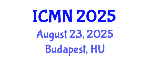 International Conference on Microfluidics and Nanofluidics (ICMN) August 23, 2025 - Budapest, Hungary