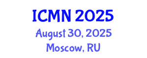 International Conference on Microfluidics and Nanofluidics (ICMN) August 30, 2025 - Moscow, Russia