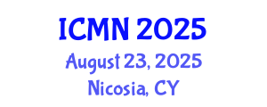 International Conference on Microfluidics and Nanofluidics (ICMN) August 23, 2025 - Nicosia, Cyprus