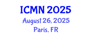 International Conference on Microfluidics and Nanofluidics (ICMN) August 26, 2025 - Paris, France