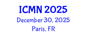 International Conference on Microfluidics and Nanofluidics (ICMN) December 30, 2025 - Paris, France